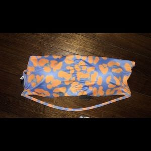 Blackbough Bahama caged top baby blue splash large